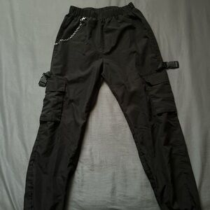 Cargo Pants with Chain